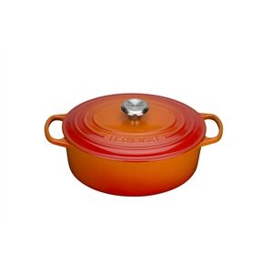 Le Creuset Bräter Oval Signature 29cm ofenrot