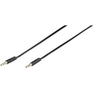 Vivanco 46130 Audiokabel, flach, 0,3m