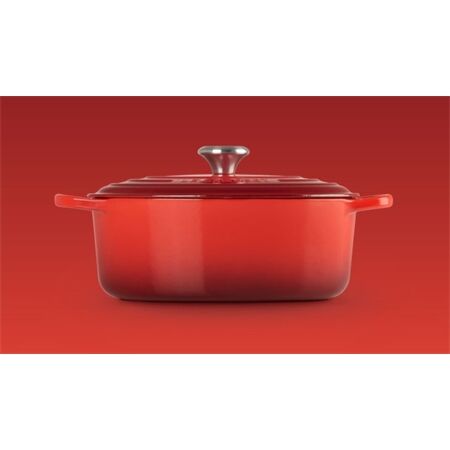 Le Creuset Bräter Oval Signature 31cm Kirschrot