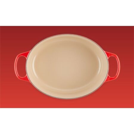 Le Creuset Bräter Oval Signature 31cm Kirschrot