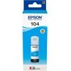 Epson 104 EcoTank (65ml) Cyan ink bottle