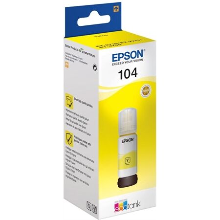 Epson 104 EcoTank (65ml) Yellow ink bottle