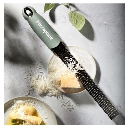 Microplane 46727E Premium Zester Reibe eukalyptus grün