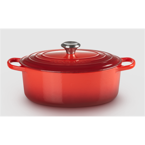 Le Creuset Bräter Oval Signature 29cm kirschrot