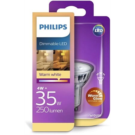 Philips LEDClassic 35W GU10 WW 36D WGD SRT4