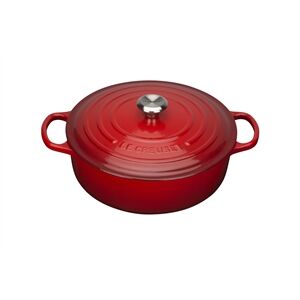 Le Creuset Gourmet-Bräter Signature 24cm kirschrot