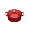 Le Creuset Bräter RD signature 26cm 5,3l kirschrot