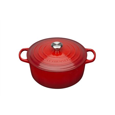 Le Creuset Bräter RD signature 26cm 5,3l kirschrot