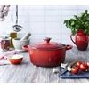 Le Creuset Bräter RD signature 26cm 5,3l kirschrot