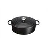 Le Creuset Bräter Oval Signature 35cm Schwarz