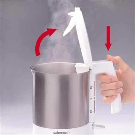Cloer 4711 Edelstahl-Wasserkocher