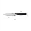 Fiskars 1066837 Taiten kleines Kochmesser 13cm
