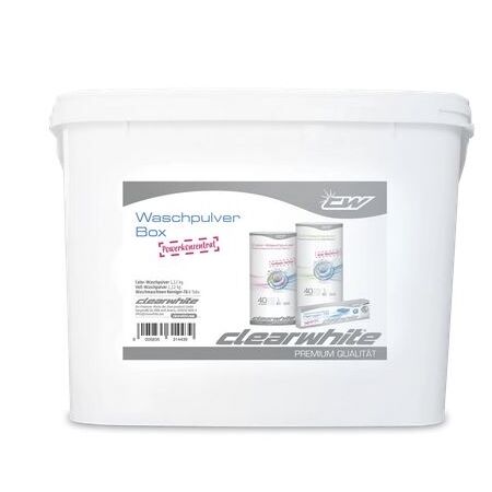 Clearwhite CW35061 Waschpulver-Box