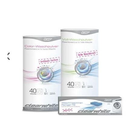 Clearwhite CW35061 Waschpulver-Box