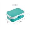 Mepal 107440065403 Brotdose campus - stitch