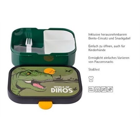 Mepal 107440065381 Brotdose campus - dino