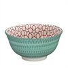cilio 107807 Bowl AMICI Rauten türkis 15,5cm