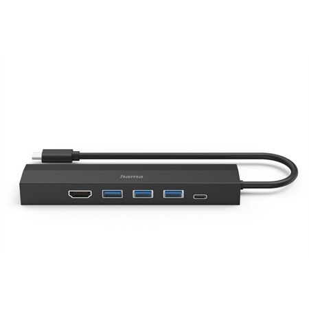 Hama USB-C-Hub, Multiport, 6 Ports