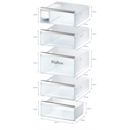 Bosch GSN58EWCV Gefrierschrank selectline