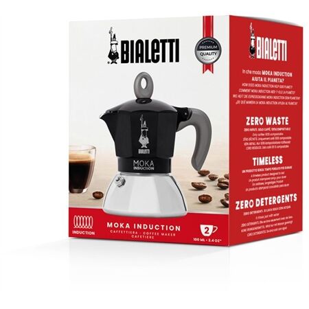 Bialetti 6934 Espressokocher Induktion 4 Tassen