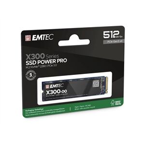 EMTEC Emtec SSD M.2 NVMe PCIe 3.0 X300 512 GB