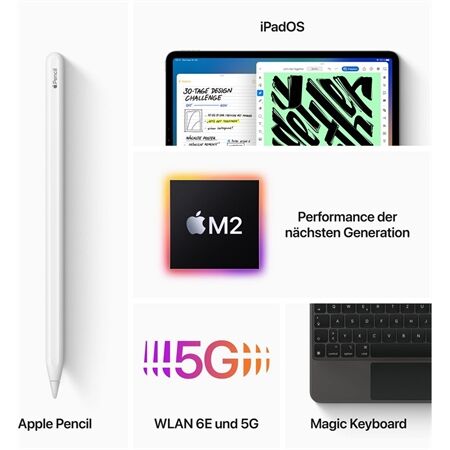 Apple iPad Pro 11" (128GB) WiFi + 5G 4. Gen OVP