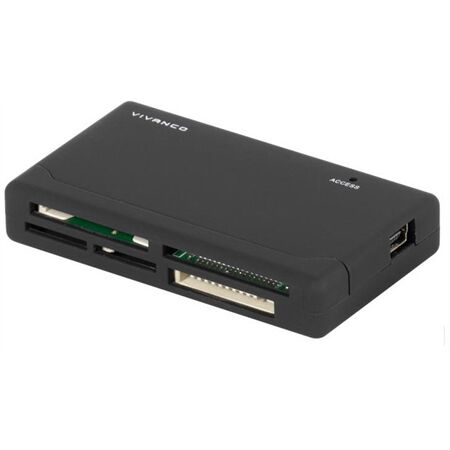 Vivanco 34296 Universal Card Reader, 6 Slots