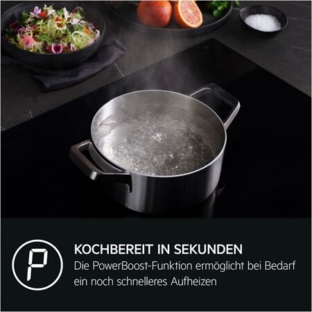 AEG TK85IM0BSZ Saphirmatt Induktionskochfeld 80 cm