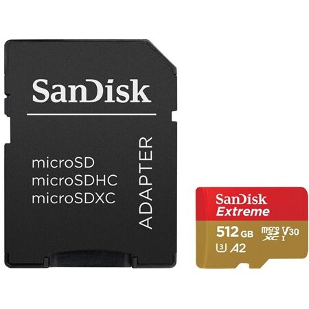 Sandisk microSDXC Extreme (512GB)