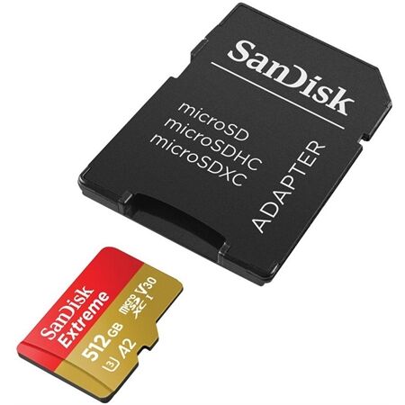 Sandisk microSDXC Extreme (512GB)