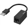 Hama USB-A auf RJ45/LAN, Fast Ethernet