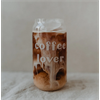 Eulenschnitt Hohes Trinkglas Coffee Lover