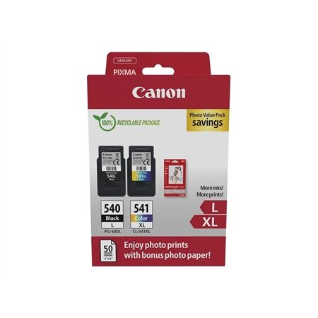 Canon PG540L/CL541XL Photo Value Pack