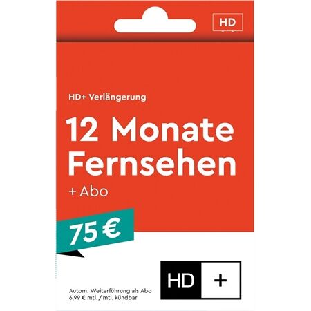 HD+ Verlängerung (12 Monate) mit Abo (2025)