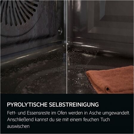 AEG EURB65PSV2 Backofen mit Dampf (TR6PB53FSB)