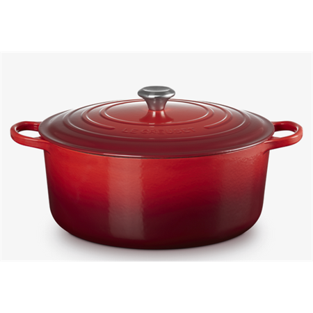 Le Creuset Bräter signature 34cm Kirschrot