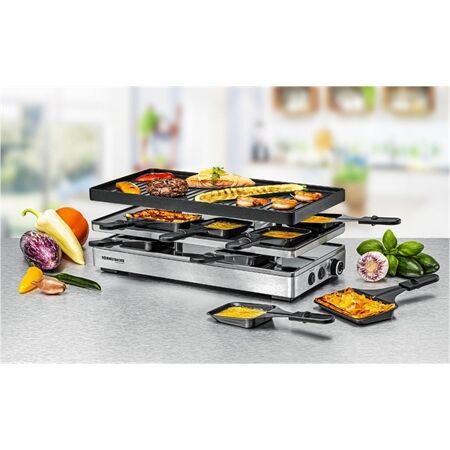 Rommelsbacher RCP 1800 Raclette m. Pizza-Funktion