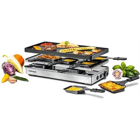 Rommelsbacher RCP 1800 Raclette m. Pizza-Funktion