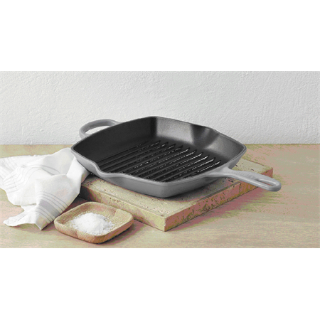 Le Creuset Grillpfanne quadratisch signature 26cm Se Sa