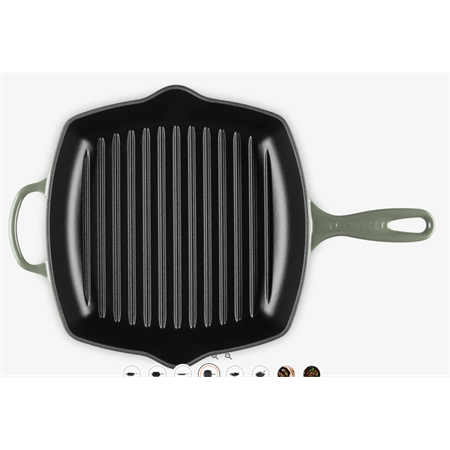 Le Creuset Grillpfanne quadratisch signature 26cm