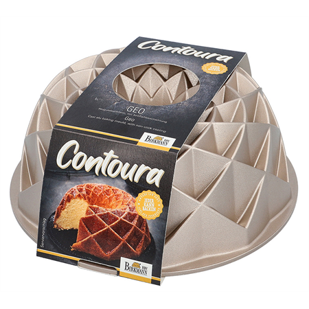 Birkmann 887039 Contoura Geo Pandora Aluguss-Gugelhupfform