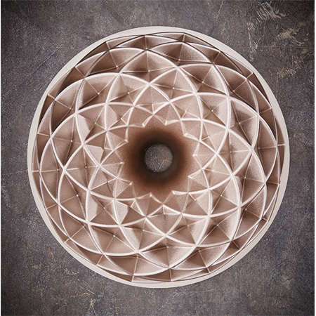 Birkmann 887039 Contoura Geo Pandora Aluguss-Gugelhupfform