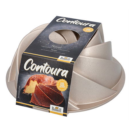 Birkmann 887046 Contoura Novel Aluguss-Gugelhupfform