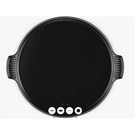 Le Creuset Pizzaplatte Tr 32cm Kr