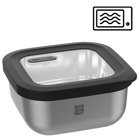 Gefu 12779 Frischhaltedose PROVIDO rechteckig 1,8l