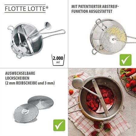 Gefu 24200 Passiergerät FLOTTE LOTTE