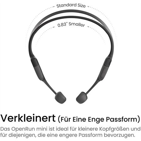 SHOKZ OpenRun Mini USB-C Black