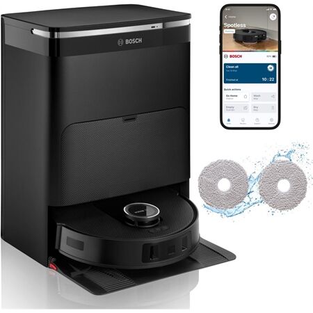 Bosch BCRDW3BAB Saugroboter mit Absaugstation