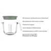 Mepal 102311094700 Glas Messbecher 1000ml m Deckel
