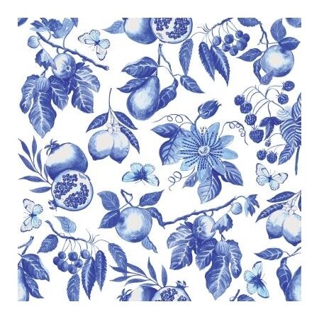 ppd 133003017 Blue Toile Napkin